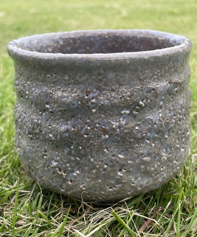 萩焼　末岡陶五郎さん作　蓋付き 美品 在銘】萩 末岡陶五郎造 筒茶碗 | ginyoudo