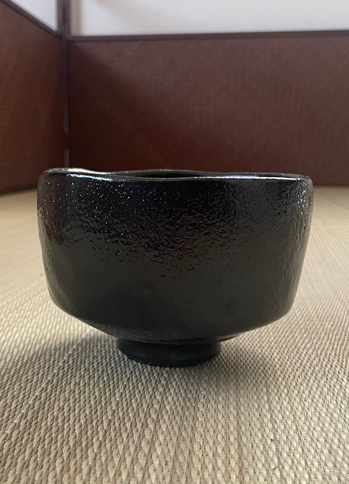 美品】在銘 平安彰楽造 長次郎写し 銘「東陽坊」利休七種茶碗 | ginyoudo