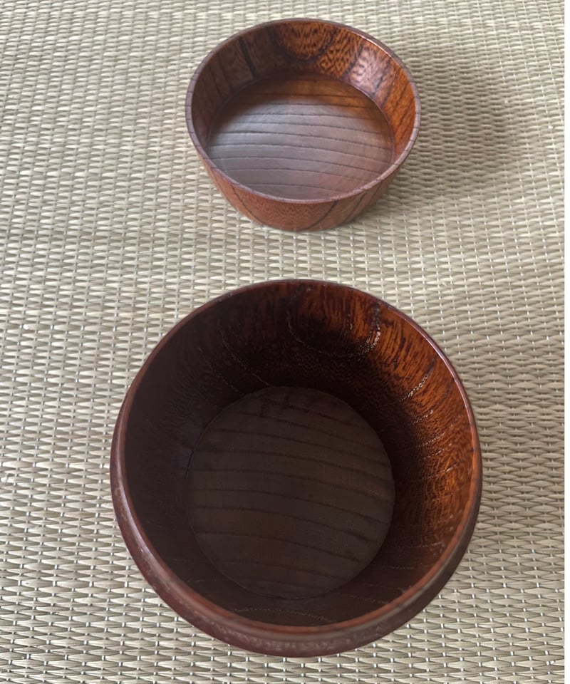 美品】拭漆 欅 胴張棗 ツボツボ文様に五葉の松 | ginyoudo