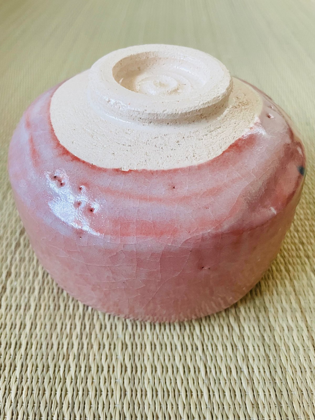 美品 紙箱付】松楽造 赤楽 松 雪吊り 楽茶碗 | ginyoudo
