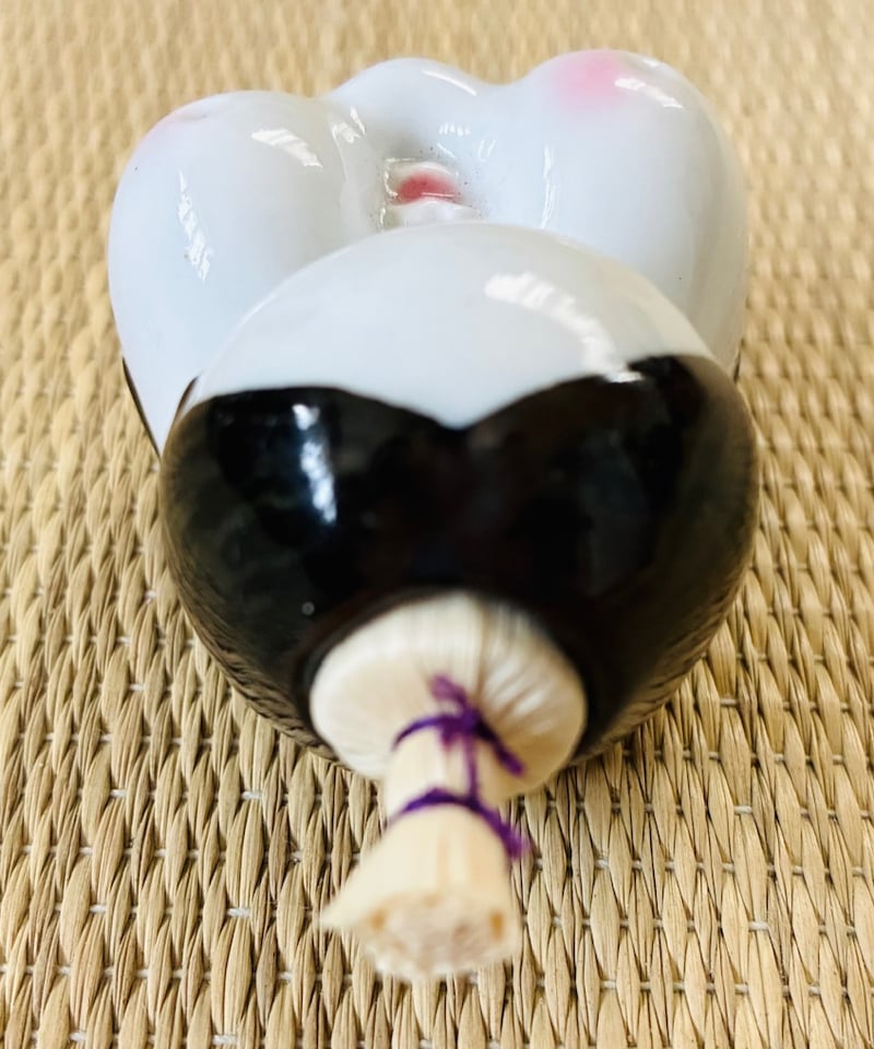 美品】お多福 振出 おかめ ふくの神 見立て茶道具 振出 | ginyoudo