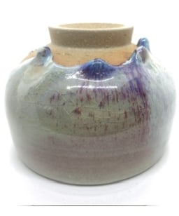 美品 在銘・桐箱付き】山根藤一造 上神山焼（かずわやまやき）抹茶碗