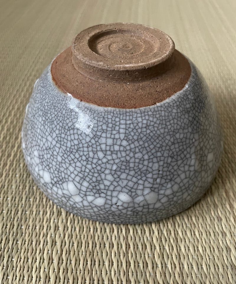 在銘】鳳山造 貫入 抹茶茶碗 グレー | ginyoudo