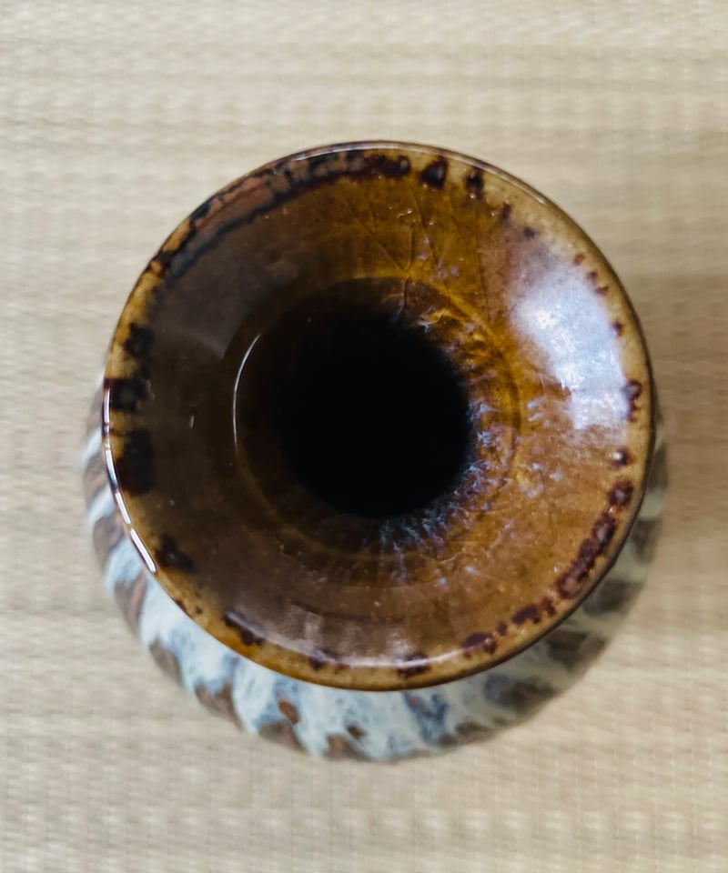 美品 】在銘 味楽窯 高取焼 一輪挿し 花入れ | ginyoudo