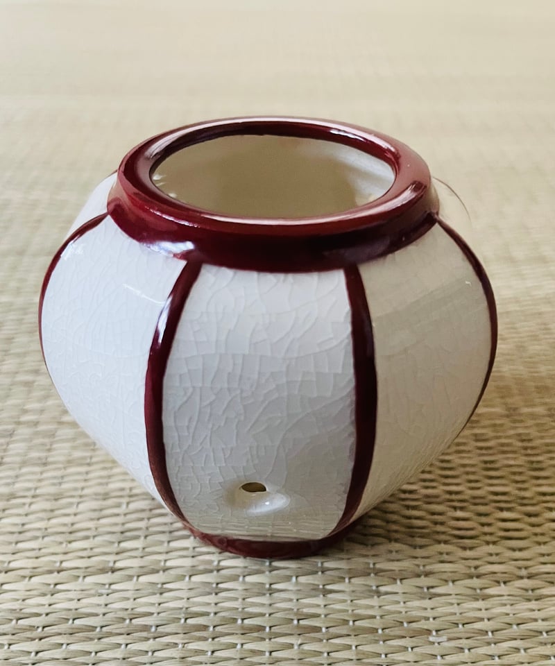 紙箱付美品】雪洞 蓋置 ぼんぼり 桜 透かし彫り | ginyoudo