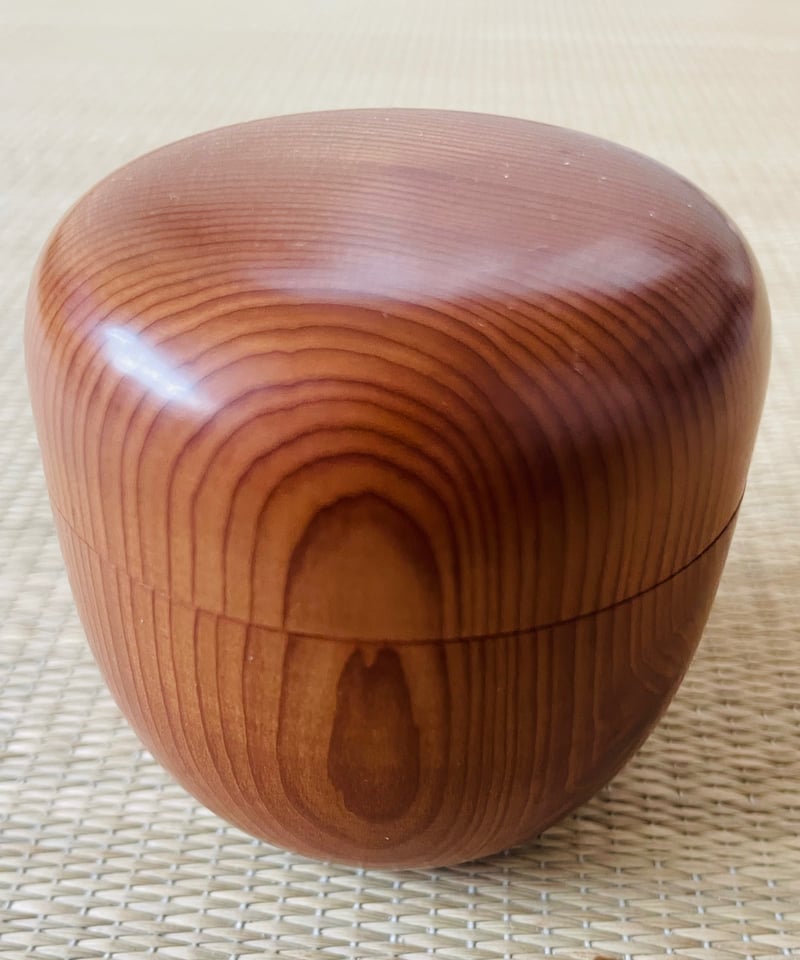 小難有り】美圓造 木製 一位（いちい）棗 中棗 | ginyoudo