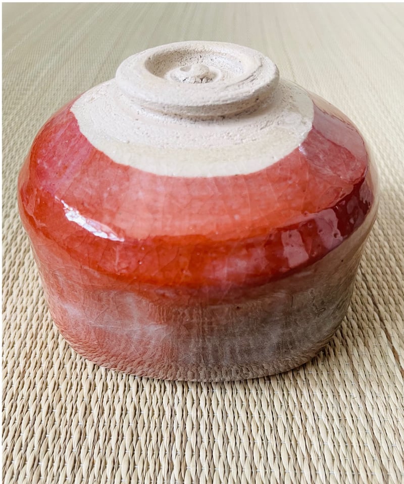 在銘美品】楽入造 在銘 赤楽茶碗 楽茶碗 松 | ginyoudo