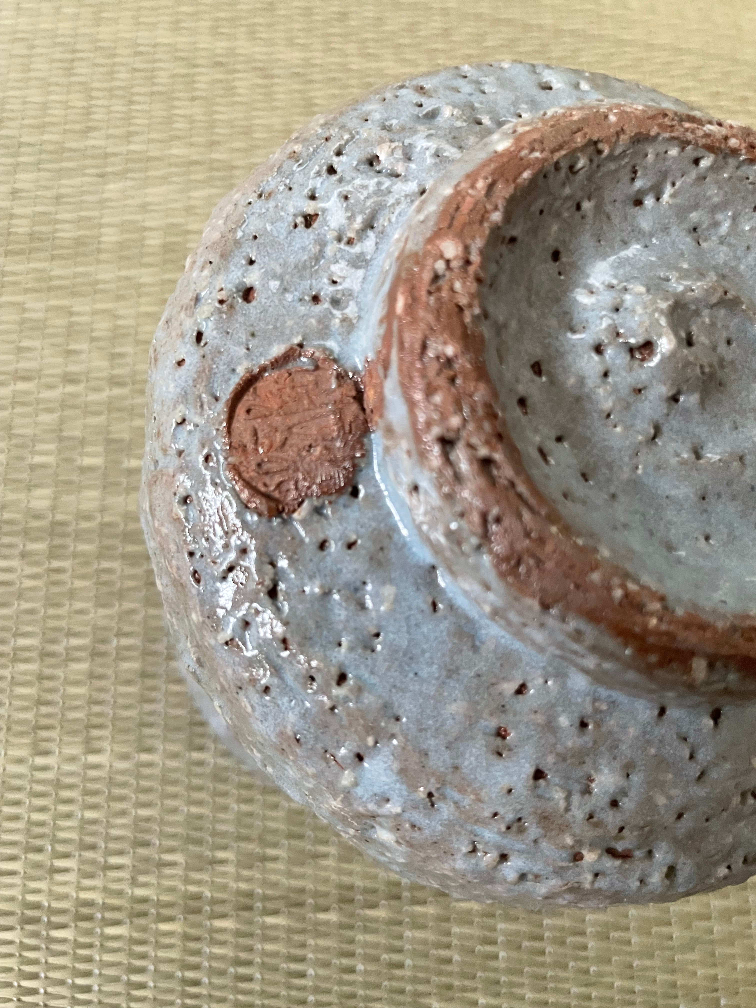 萩焼 陶晃山 末岡陶五郎 茶碗 共箱 栞付き 骨董品 作家物 在銘 美品 在銘】萩 末岡陶五郎造 筒茶碗 | ginyoudo