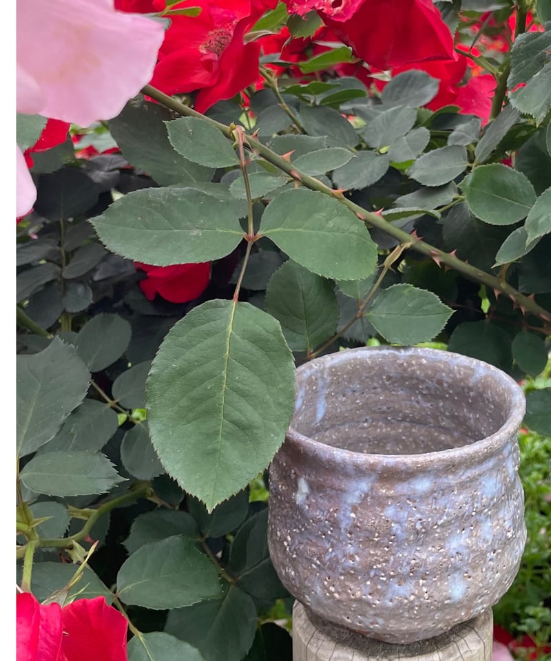 美品 在銘】萩 末岡陶五郎造 筒茶碗 | ginyoudo