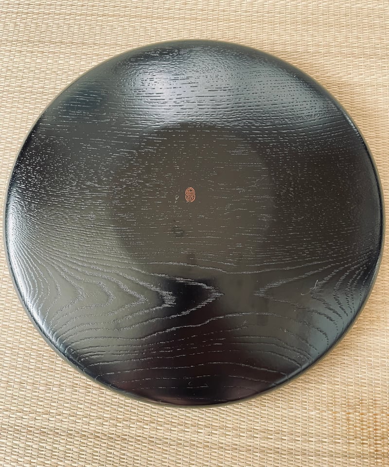 紙箱付美品】象彦謹製 大原盆 木製漆塗 菊紋様 干菓子盆 | ginyoudo