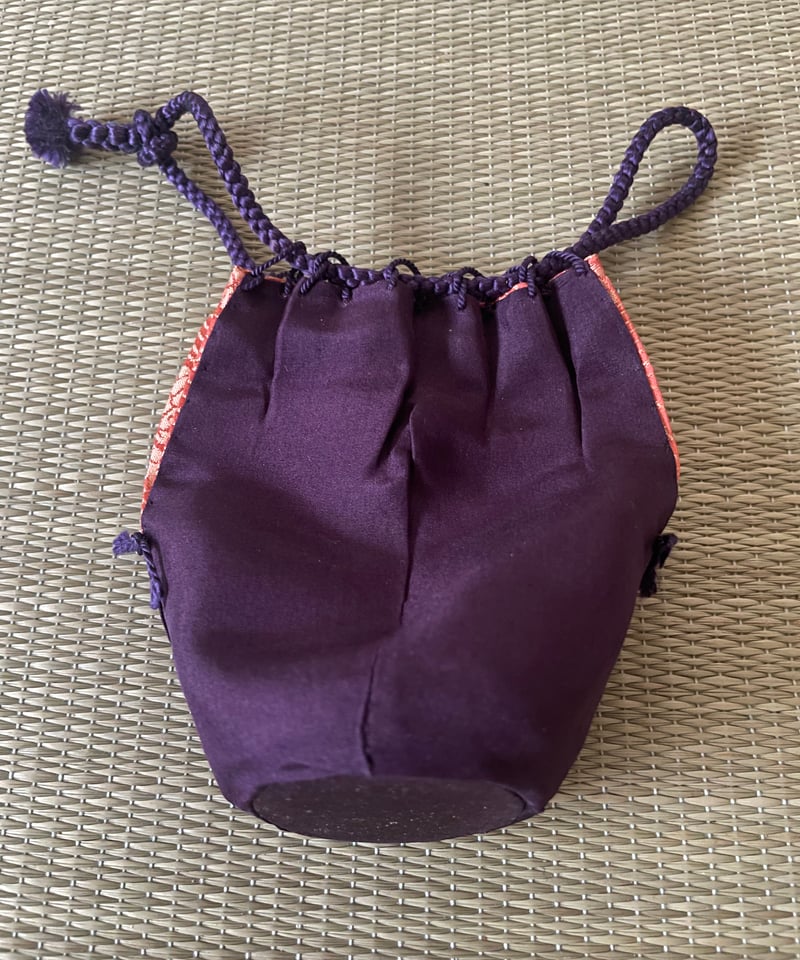 美品】在銘 尾中 丹波焼 肩衝 茶入れ 天然蓋 荒磯緞子 | ginyoudo