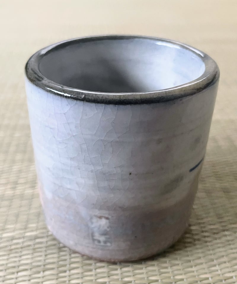 美品 在銘 桐箱付】橋本城岳造 乾山写し 葦に蛍文 蓋置 | ginyoudo