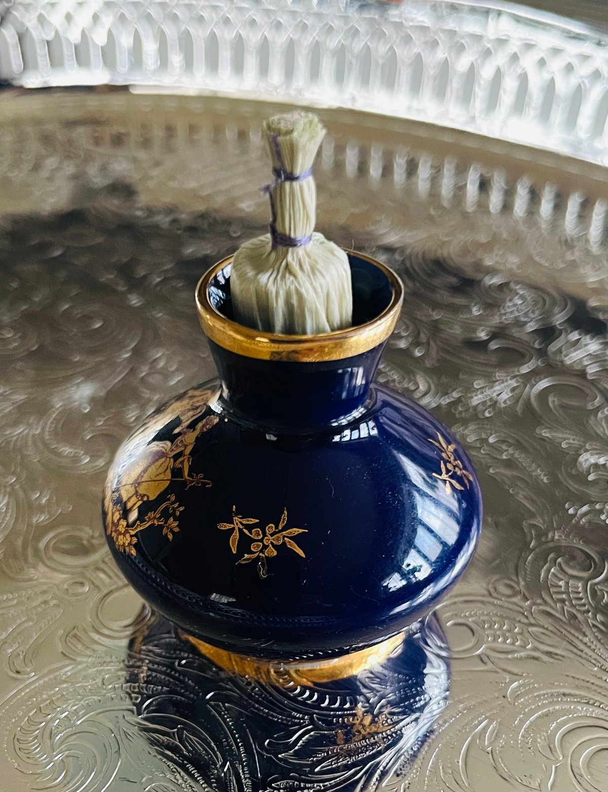 美品】フランス製 リモージュ 見立て振出（B） 手作り菅蓋付 | ginyoudo