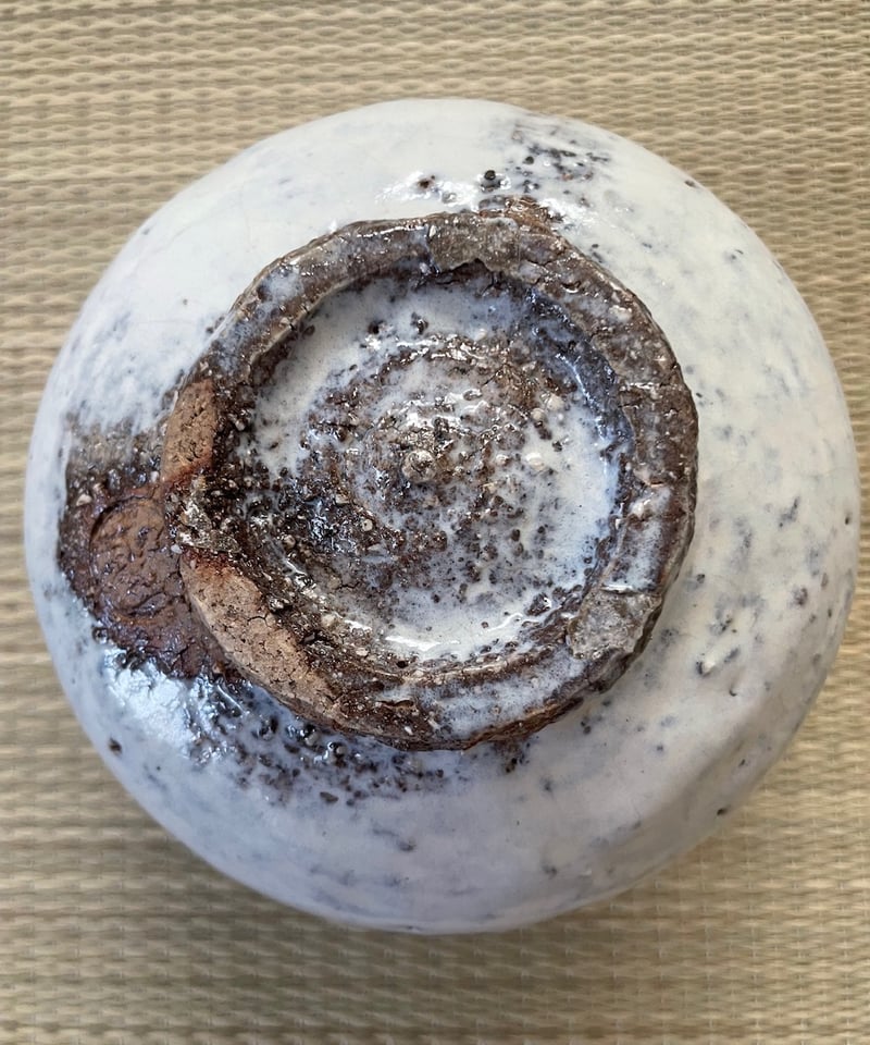 宇田川 聖谷 玄翁 白萩 茶碗 茶道具 c298 道具 ] - 道具 萩焼 宇田川玄翁（聖谷）造 茶碗（共箱） | ネット