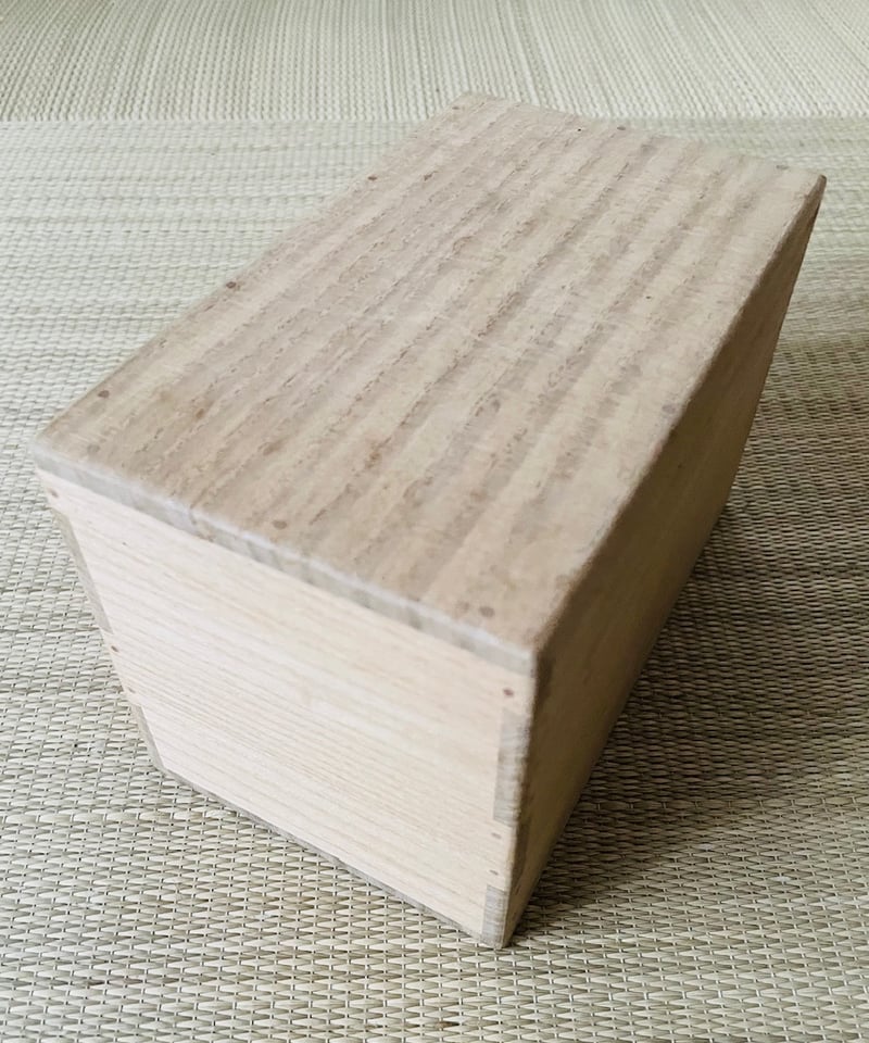 茶道具】桐製 茶通箱 利休好み 薬籠蓋（野郎蓋/印蓋） | ginyoudo