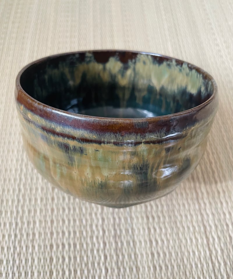 在銘 】柳瀬春矼造 小鹿田焼 おんたやき 茶碗 抹茶碗 | ginyoudo