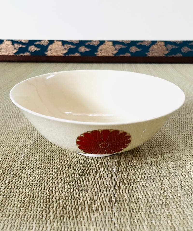 美品 在銘】加藤藤山造 京焼 平茶碗 高台寺 菊桐文様 | ginyoudo