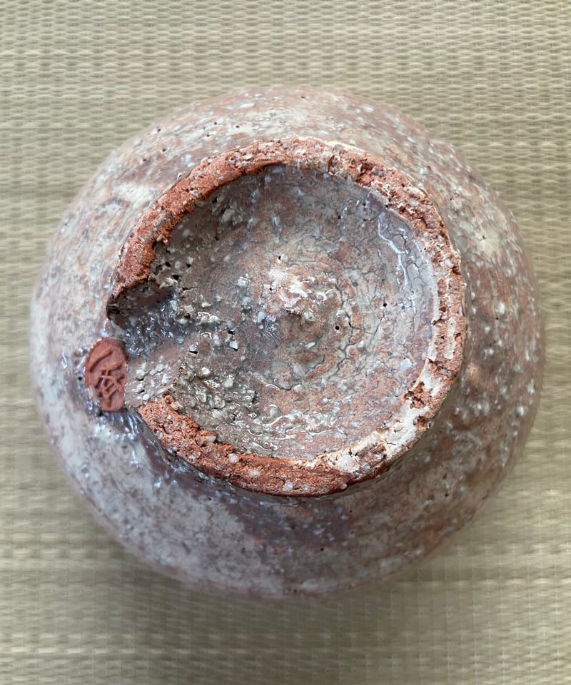 美品・在銘/共箱付】 斉藤一斉造 萩殿窯 萩焼 抹茶茶碗 | ginyoudo