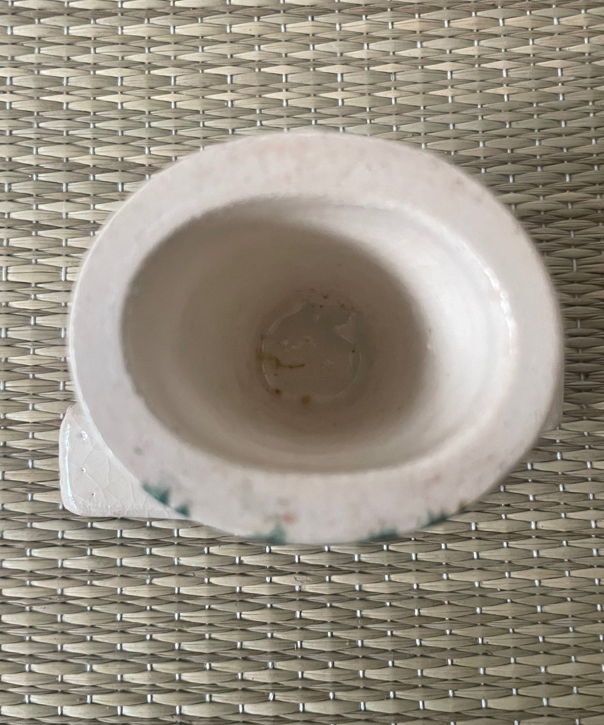 在銘美品】楽入造 白楽 八ツ橋に菖蒲 蓋置 | ginyoudo