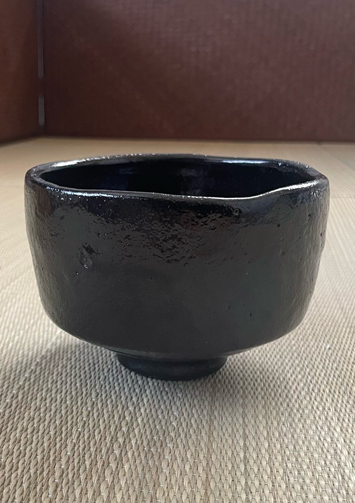 美品】在銘 平安彰楽造 長次郎写し 銘「東陽坊」利休七種茶碗 | ginyoudo