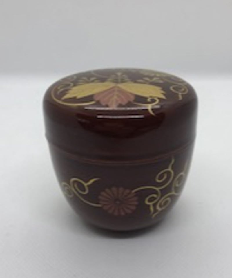 木製 紙箱付き】高台寺蒔絵（菊桐唐草）中棗 | ginyoudo