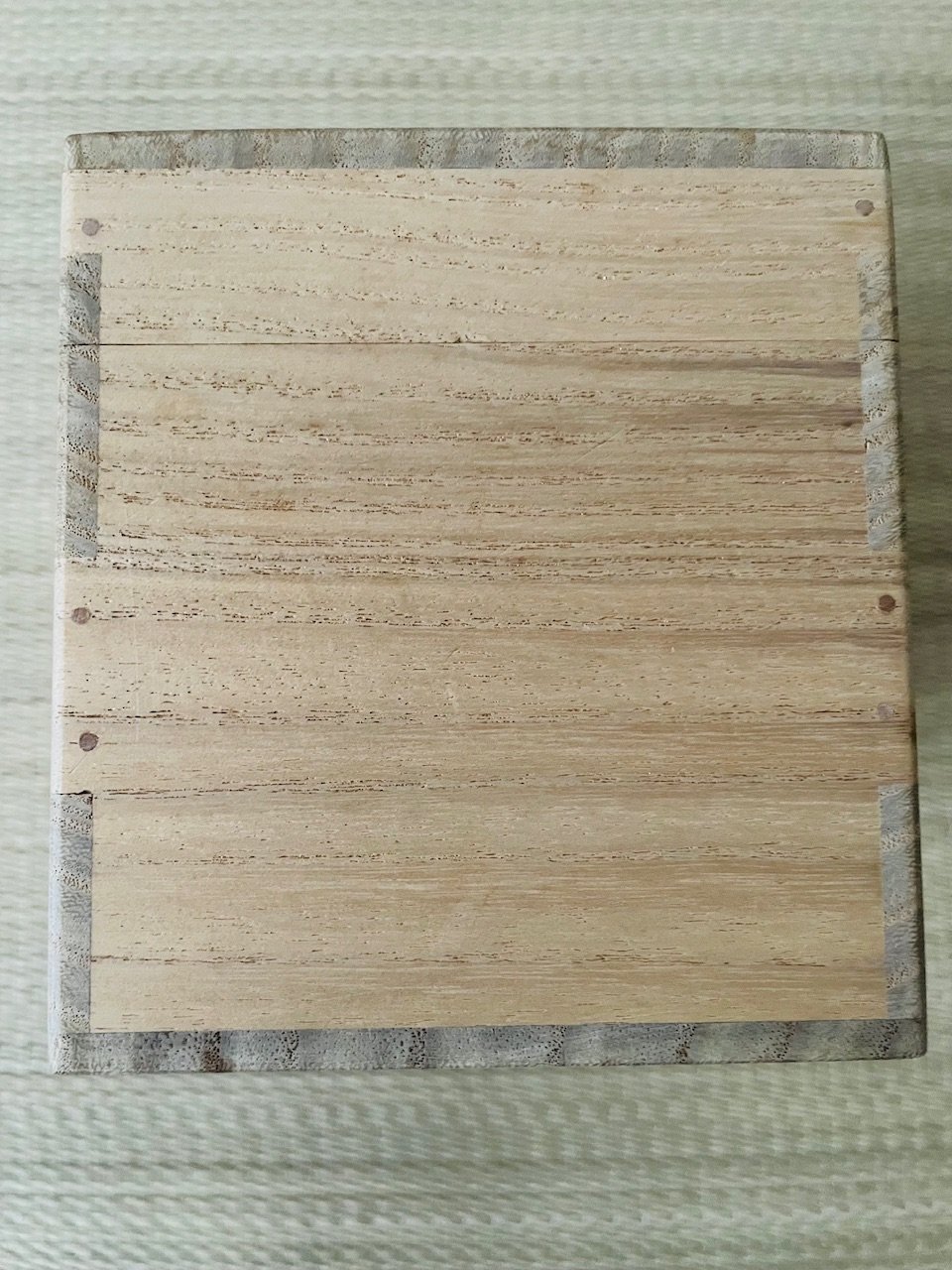 茶道具】桐製 茶通箱 利休好み 薬籠蓋（野郎蓋/印蓋） | ginyoudo