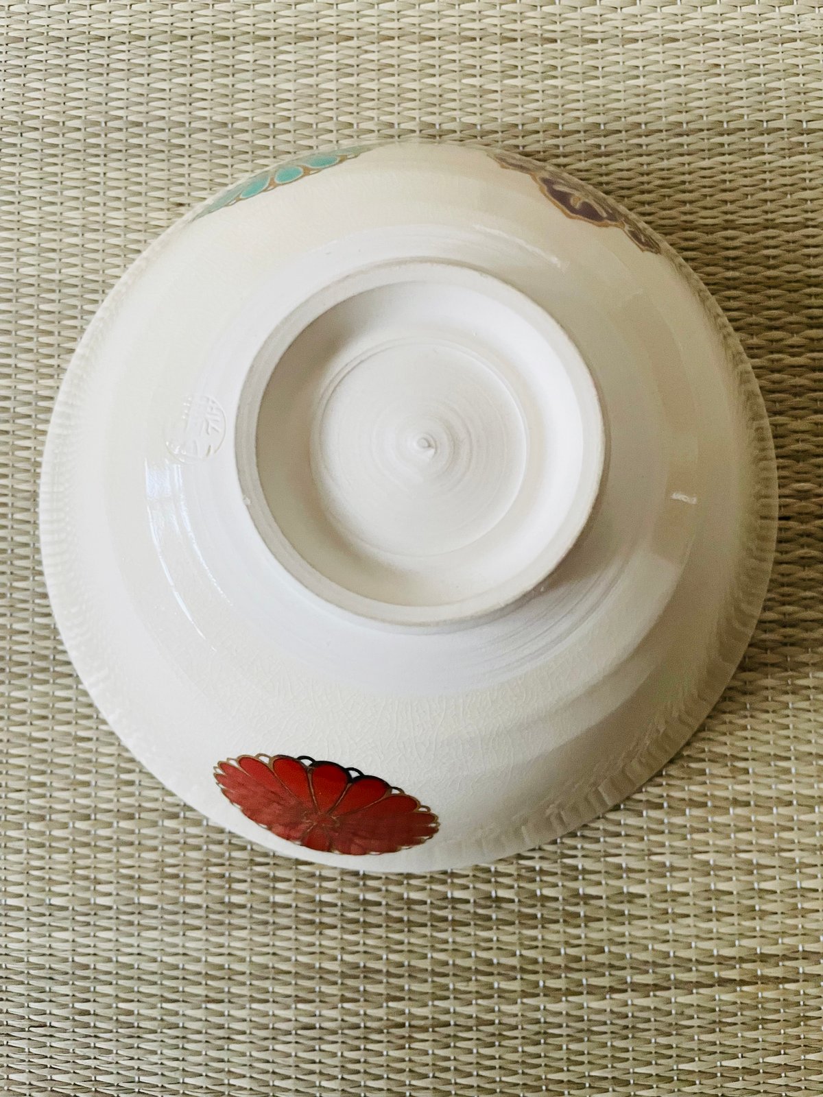 美品 在銘】加藤藤山造 京焼 平茶碗 高台寺 菊桐文様 | ginyoudo