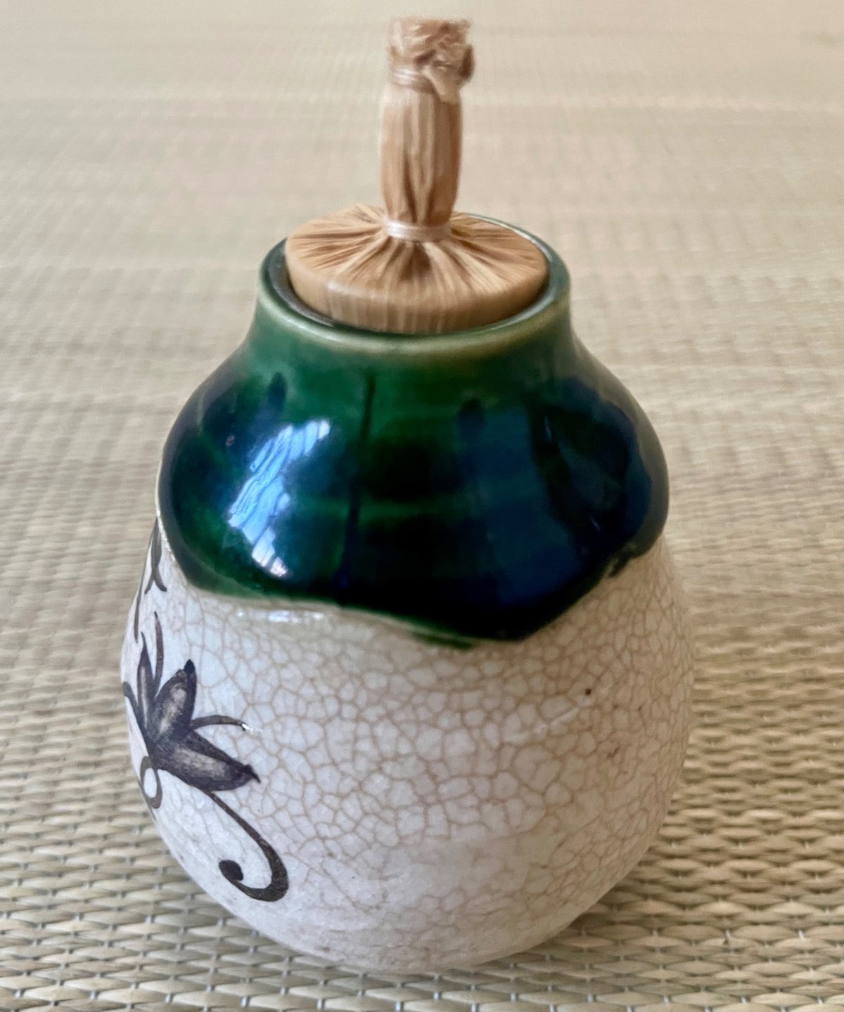 【中古品】山口錠鉄造　織部丸手桶茶入（共箱）USED〈税込・送料込〉 中古品山口錠鉄造 織部丸手桶茶入（共箱） Yahoo!オークション -「山口