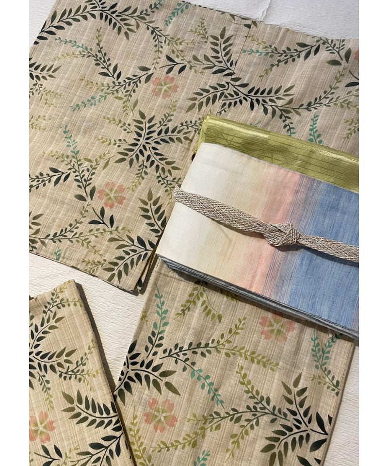 竺仙　浴衣　注染　仕立て上り　未使用 竺仙 浴衣 注染 仕立て上り 未使用 竺仙 浴衣 仕立て済み 未使用