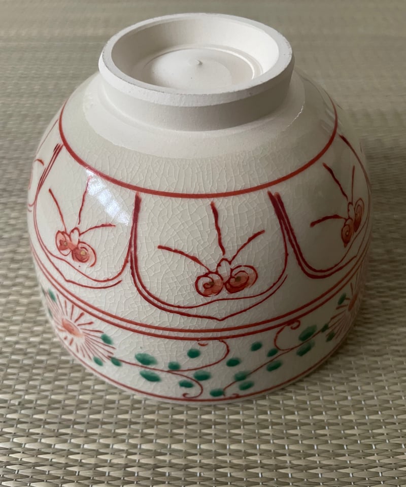 在銘 美品】隆山造 安南赤絵 安南蜻蛉 抹茶碗 茶碗 | ginyoudo