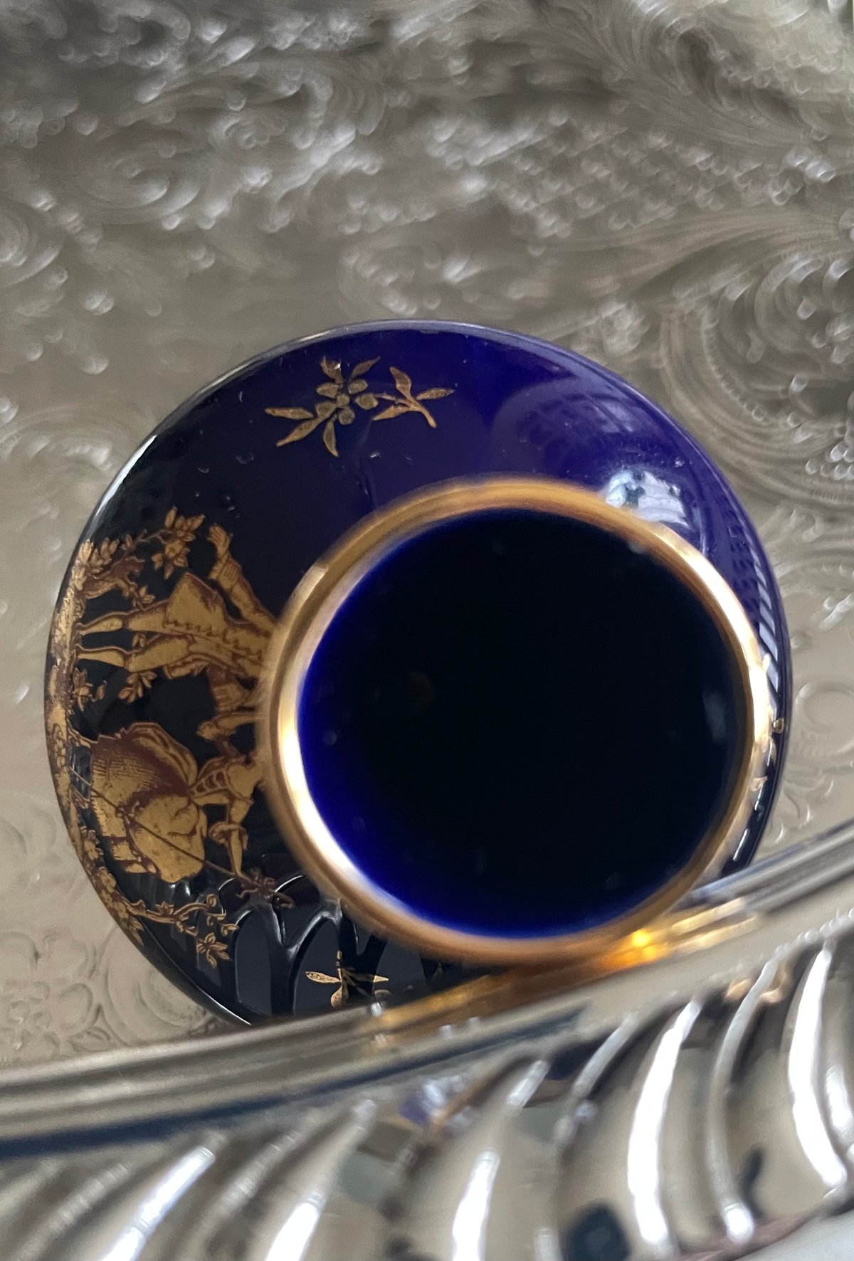 美品】フランス製 リモージュ 見立て振出（B） 手作り菅蓋付 | ginyoudo