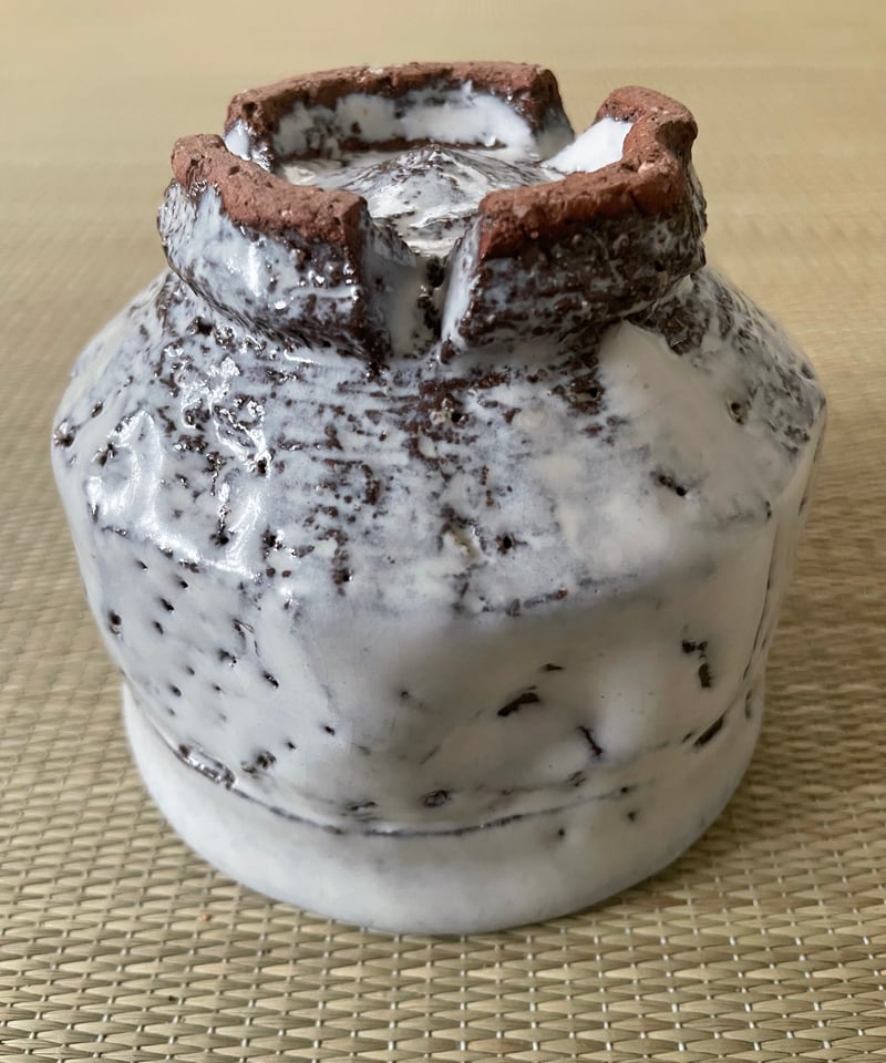 美品在銘】原節夫造 萩焼 鬼萩 白萩 茶碗 抹茶碗 | ginyoudo