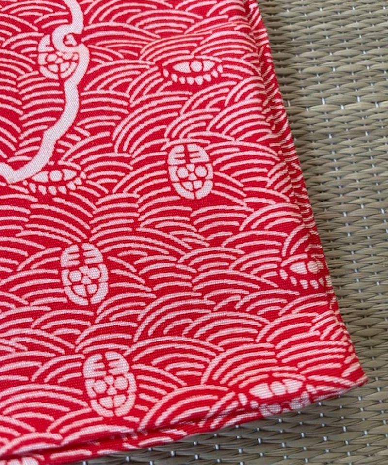 美品】正絹 雪輪 青海波 古帛紗 江戸千家 | ginyoudo