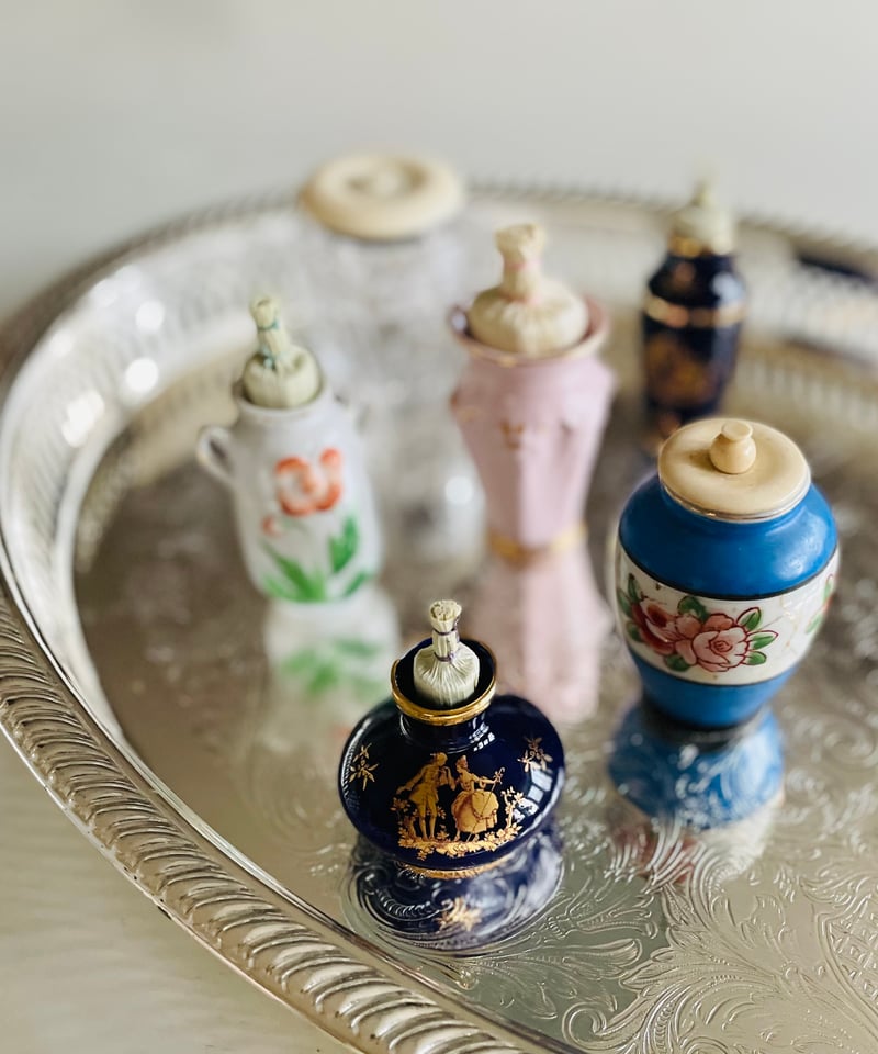 美品】フランス製 リモージュ 見立て振出（B） 手作り菅蓋付 | ginyoudo