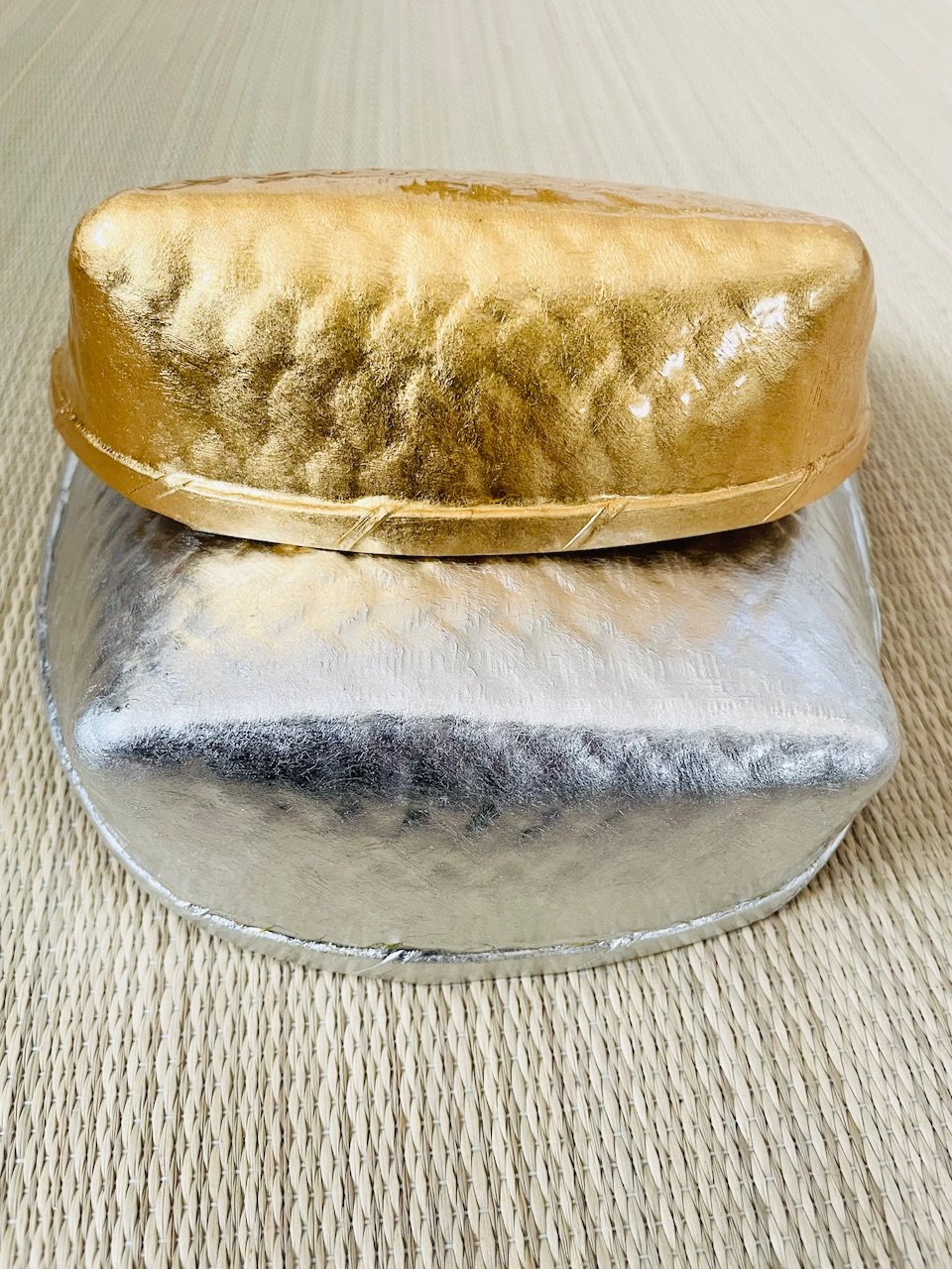 桐共箱付美品】祖雅堂造 越前漆器 萁皿 ちりとり皿御菓子器一揃え 金銀
