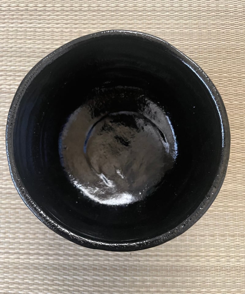 美品】在銘 平安彰楽造 長次郎写し 銘「東陽坊」利休七種茶碗 | ginyoudo