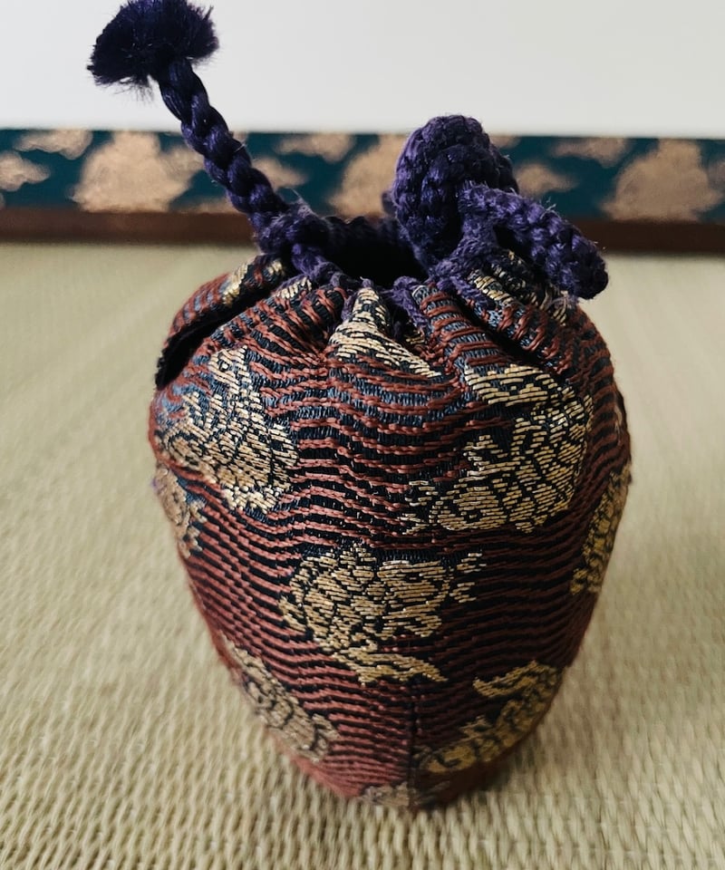訳あり特価】茶入用仕覆 荒磯緞子 | ginyoudo