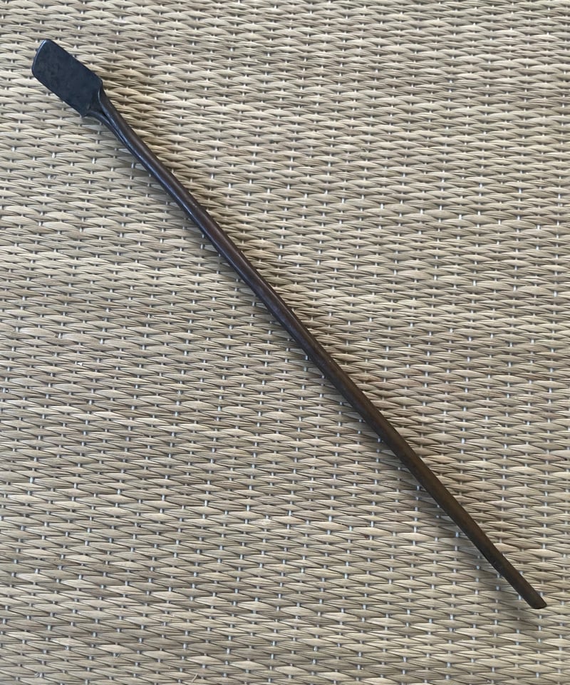 アンティーク】昭和レトロ 骨董 金属製 薬匙 見立て茶杓 | ginyoudo