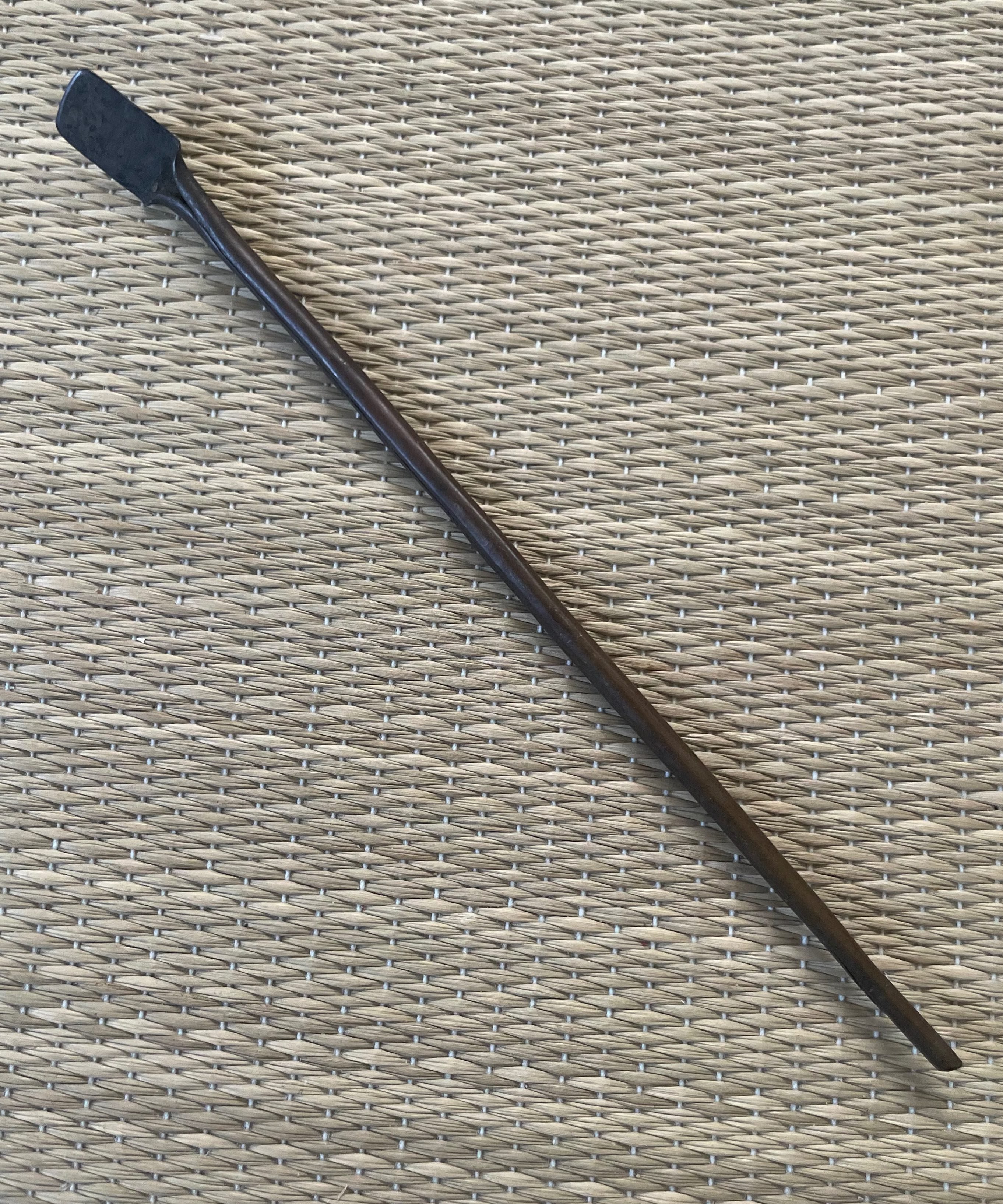 アンティーク】昭和レトロ 骨董 金属製 薬匙 見立て茶杓 | ginyoudo