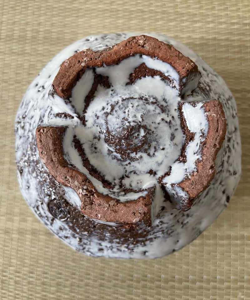 美品在銘】原節夫造 萩焼 鬼萩 白萩 茶碗 抹茶碗 | ginyoudo