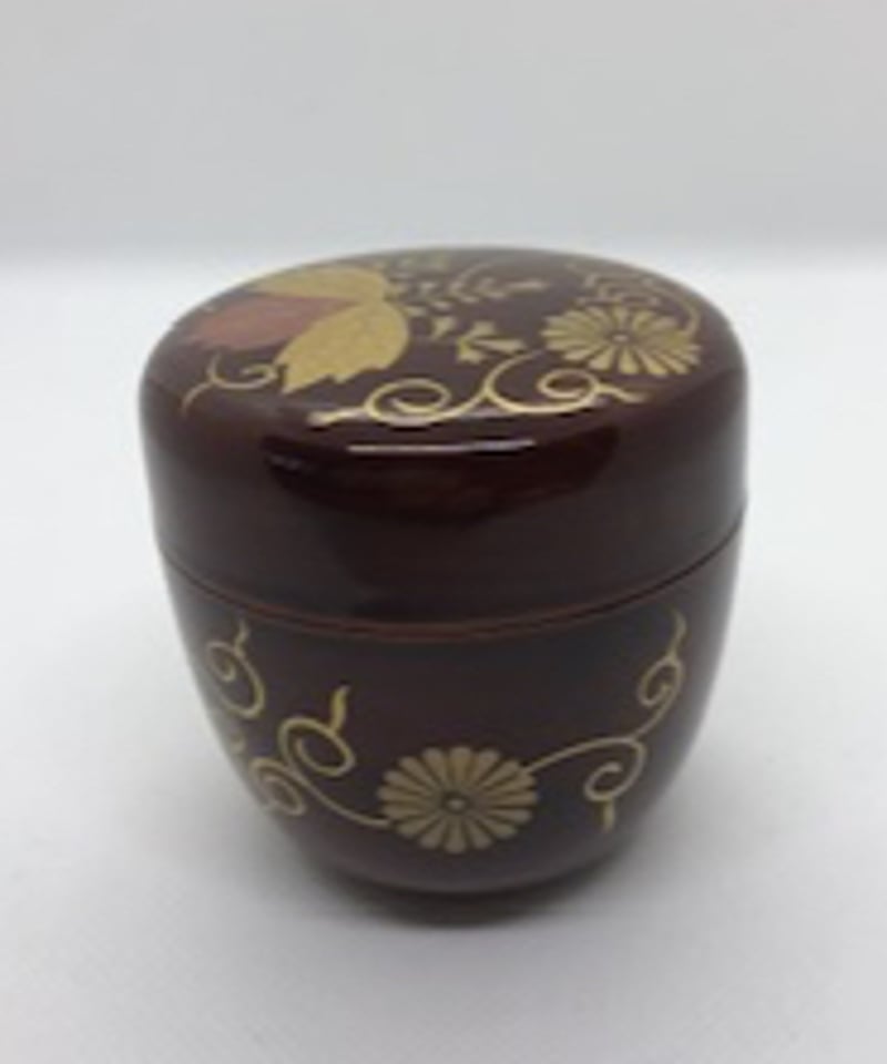 木製 紙箱付き】高台寺蒔絵（菊桐唐草）中棗 | ginyoudo