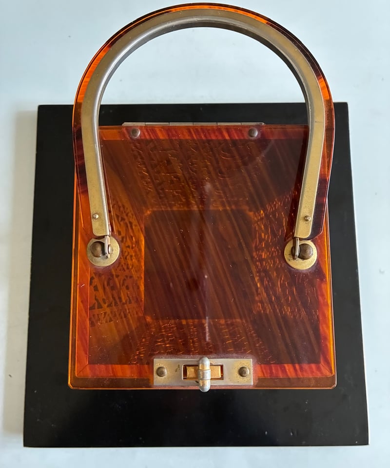 1950-60アメリカンヴィンテージ】TORO DIST. NYC 透かし彫り メタル