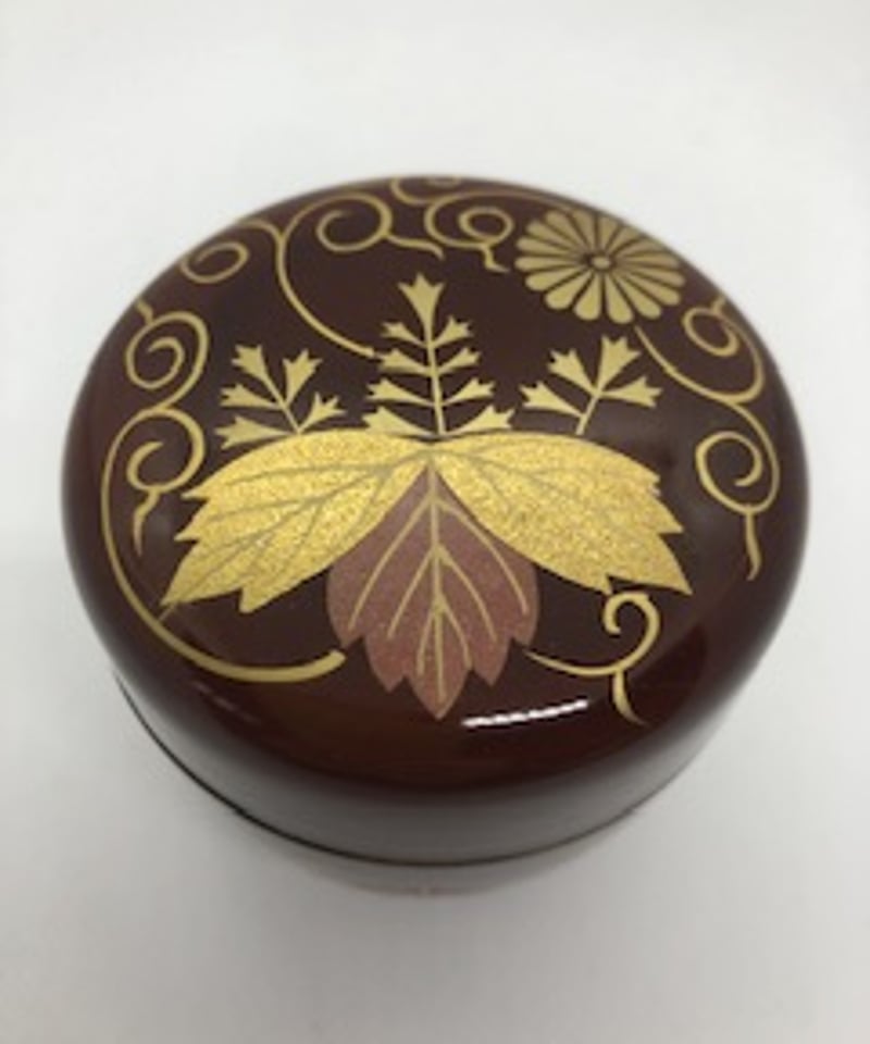 木製 紙箱付き】高台寺蒔絵（菊桐唐草）中棗 | ginyoudo