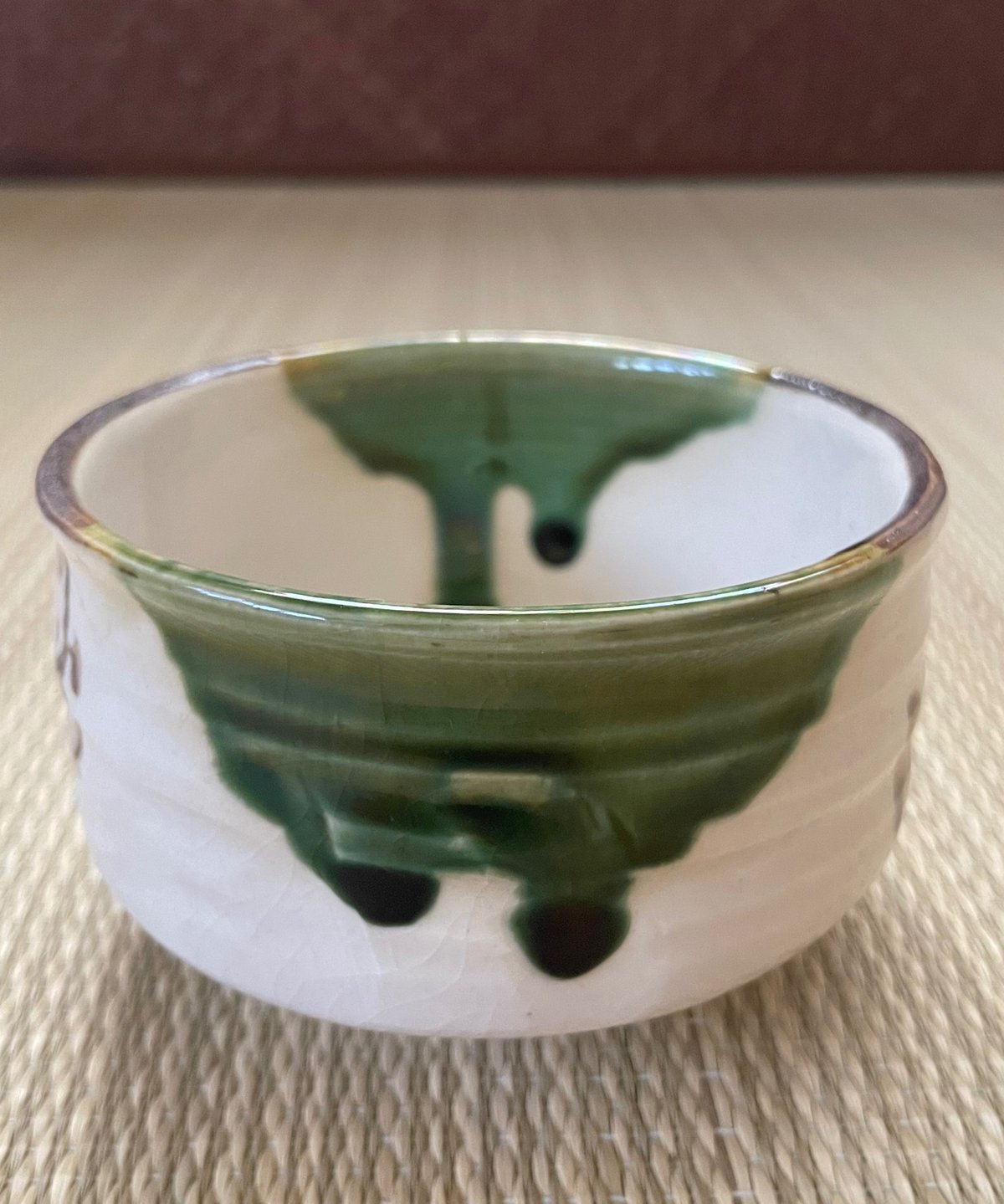 織部焼　5点 美品 在銘】加藤五陶 織部焼 野点碗 小服碗 茶箱用茶碗 | ginyoudo