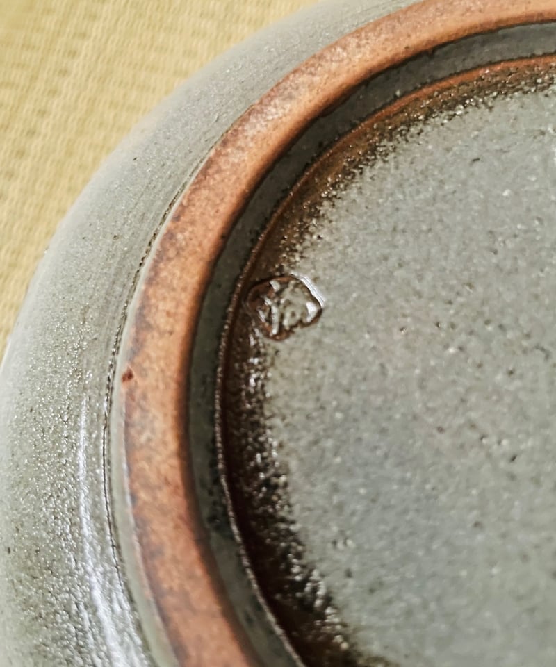 美品 桐共箱付】在銘 寄窯 高垣篤造 象嵌 平水指 | ginyoudo