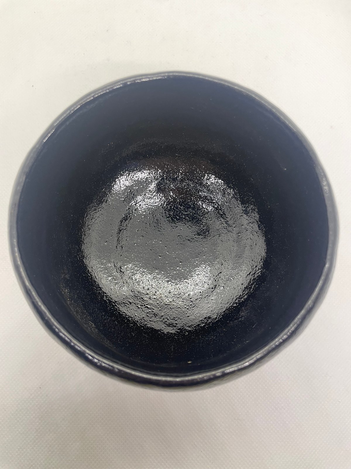 美品・在銘/共箱付】佐々木 昭楽造 黒楽 黒楽帯釉 抹茶茶碗 | ginyoudo