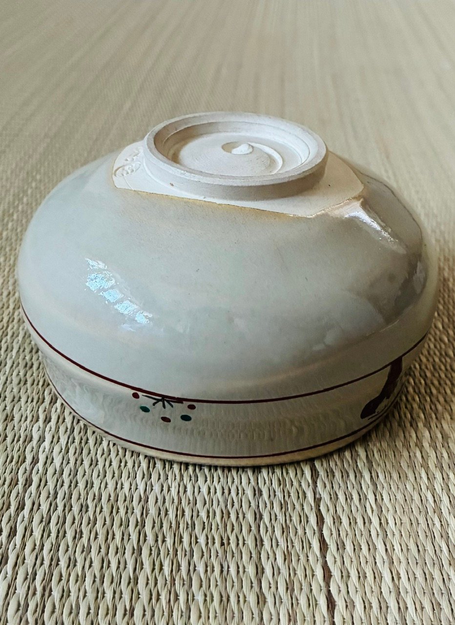 赤膚山　大塩昭山造　奈良絵　数茶碗　十客 美品 紙箱付】 赤膚山 大塩昭山造 奈良絵 赤膚焼 茶碗 | ginyoudo