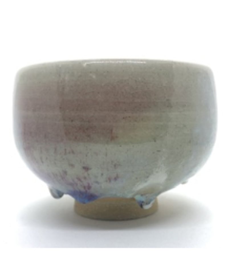 美品 在銘・桐箱付き】山根藤一造 上神山焼（かずわやまやき）抹茶碗