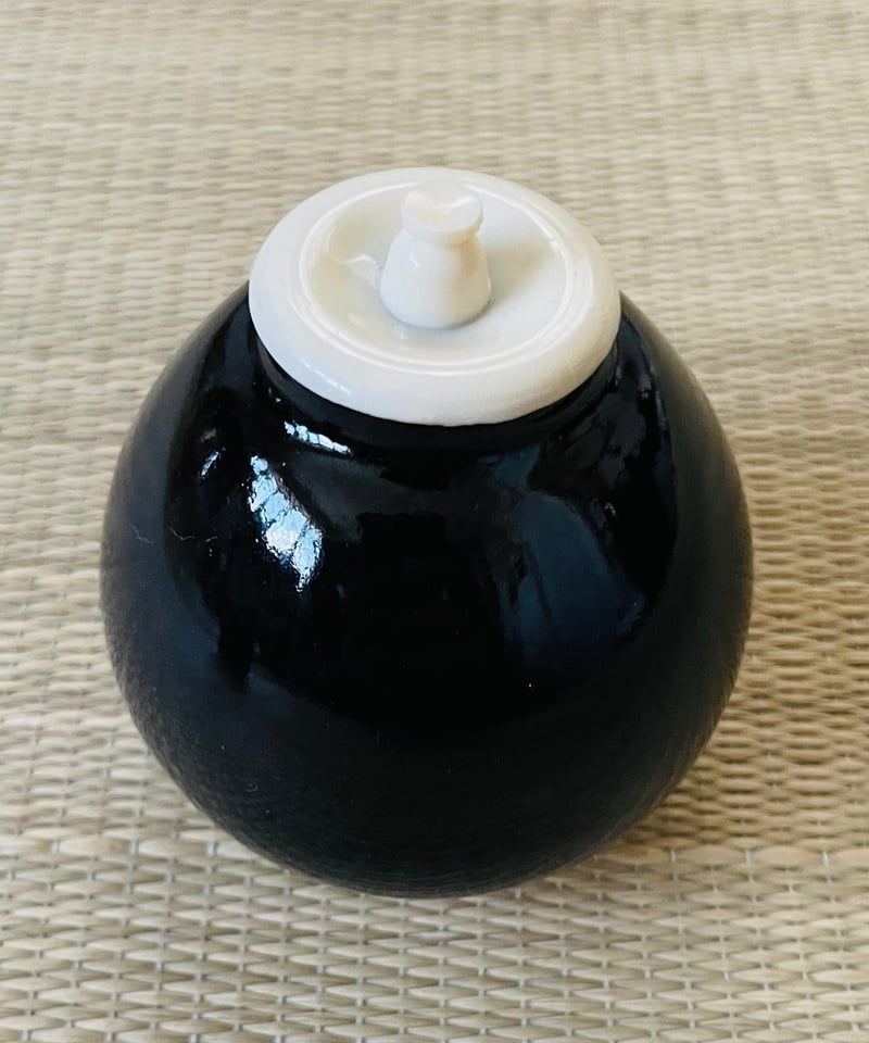 美品 在銘】景山造 茄子茶入 | ginyoudo