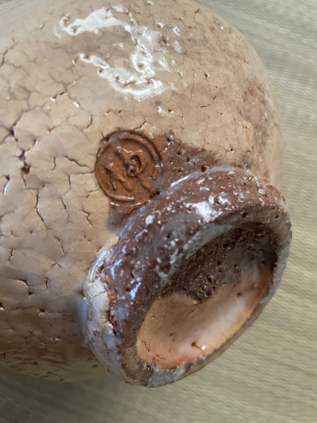 在銘 共箱】森島一伸造 萩焼 茶碗 枇杷色 萩茶碗 | ginyoudo